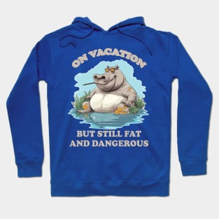 Hippo Vacation Hoodie